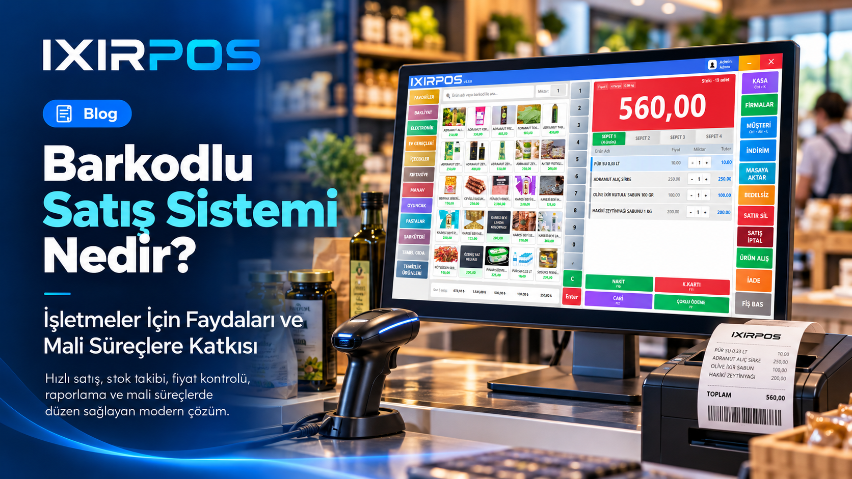 Barkodlu Satış Sistemi Nedir? İşletmeler İçin Faydaları ve Mali Süreçlere Katkısı